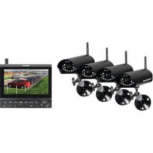   Outdoor Cameras Kit With Audio, Night Vision and USB Receiver