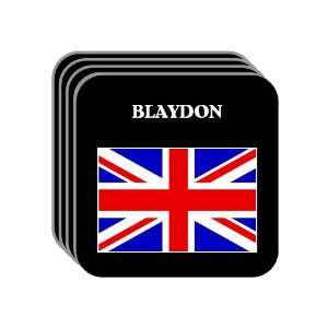  UK, England   BLAYDON Set of 4 Mini Mousepad Coasters 