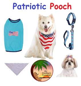 PATRIOTIC POOCH   All American Dog Collection   USA  