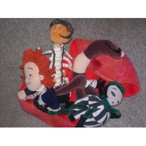  and the Giant Peach 4 Pack Beanies with Stuffed Peach Toys & Games