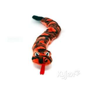  New Kyjen Company Invincible Red/Blk 6 Squeak Fuzzy Fun 