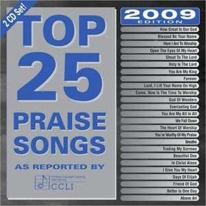 Top 25 Praise Songs for 2009
