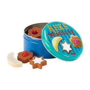  Haba Wooden Play Food in Delightfully Illustrated Tins, in 
