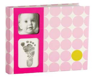 Pearhead Modern Dots Babyprints Baby Memory Book  