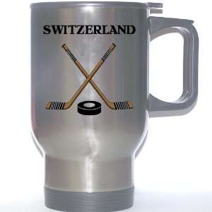  Swiss Hockey Stainless Steel Mug   Switzerland Everything 