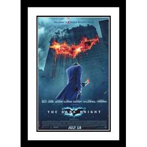 The Dark Knight 20x26 Framed and Double Matted Movie 
