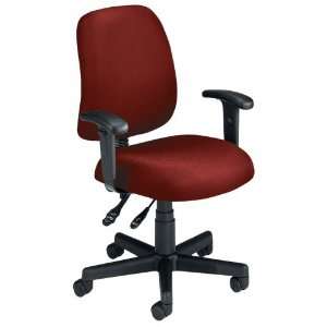  OFM Stain Resistant Task Seating   Wine Industrial 