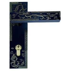     dragon pattern zinc alloy lever handle door lock