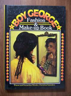 The Boy George Fashion and Make up Book is the fun book of the 80s no 