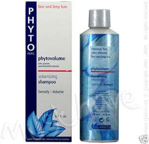 Phyto Phytovolume Shampoo (6.7oz/200ml) for fine hair  