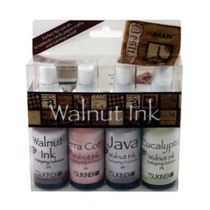  New   Walnut Ink Antiquing Solution 2 Oz Spray 4/Pkg by 
