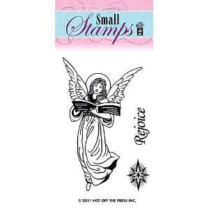  Hot Off The Press   Rejoice Angel Small Stamp Arts 