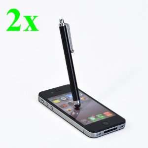  ATC 2 Pack Black Stylus Universal Touch Screen Pen for 