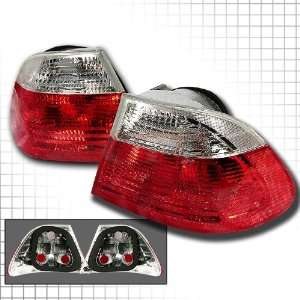  Bmw Bmw E46 2Dr Tail Lights /Lamps  Red/Clear Performance 