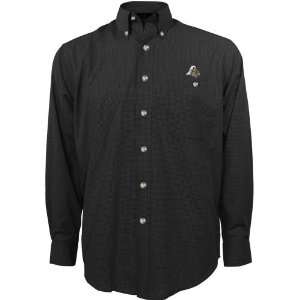   Boilermakers Black Matrix Long Sleeve Dress Shirt