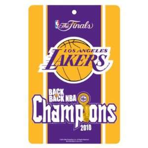  LOS ANGELES LAKERS 2010 NBA CHAMPS SIGN