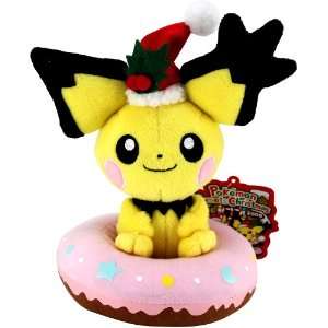 Pokemon Center Official Pokemon Center Sweets Christmas Donut Stuffed 