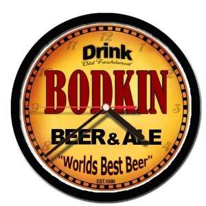  BODKIN beer and ale cerveza wall clock 