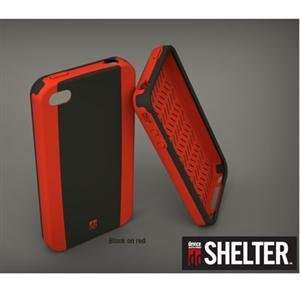 BodyGuardz, Shelter Case iPhone 4 Blk/Red (Catalog Category Bags 