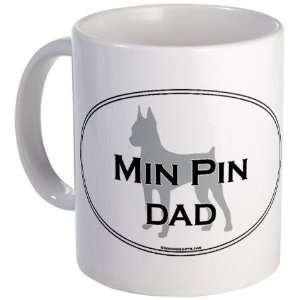  Miniature Pinscher DAD Pets Mug by  Kitchen 