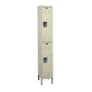Hallowell Assembled Corrosion Resistant Locker Double Tier 1 Wide 