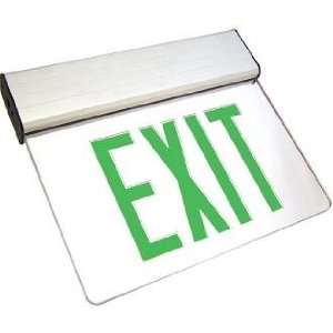  Clear Green LED Exit Sign