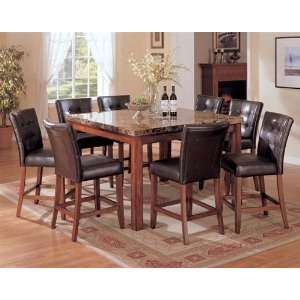  Bologna 7 Pc Counter Height Dining Set by Acme Furniture 