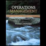 Operations Management (ISBN10 0073377848; ISBN13 9780073377841)