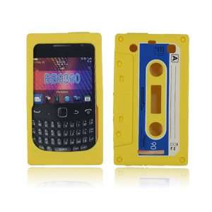  Brand Yellow / Blue Silicone Cassette Tape Case / Skin / Cover 