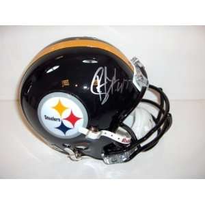  Troy Polamalu Signed Steelers Revolution Mini Helmet 