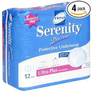  Tena Serenity Protective Underwear, Large, Discreet, Ultra 