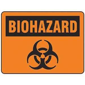  BRADY 20334LS Biohazard Label,Orange,3.5x5,PK 20 