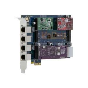  Digium 1AEX412BF Card with 1 Station & 2 Trunk Interfaces 