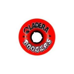  Ladera Boogers Red Longboard Wheels   66mm 78a (Set of 4 