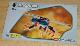 LEGO BIONICLE 8537 RAHI NUI RAMA  NO BOX   COMPLETE WITH INSTRUCTIONS 