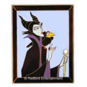 Disney Pins Maleficent in Frame with Diablo