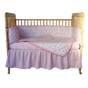  Pink Toile 4 Piece Crib Set Baby