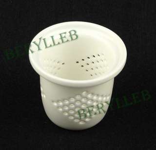 High grade Jingdezhen ceramic teacup with infuser & lid  