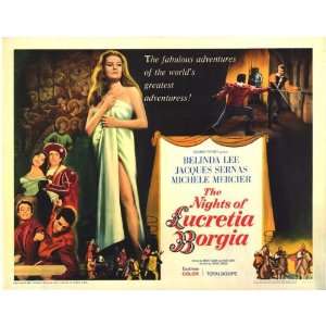  The Nights of Lucretia Borgia Movie Poster (22 x 28 Inches 