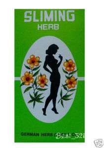 50 Tea bags SLIMING HERB DIET from German Herb  