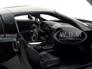   car model of 2005 Chevrolet Corvette Coupe Black die cast car by