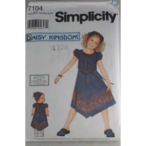   Girls Dress and Doll Dress Size K5 7,8,10,12,14 Arts, Crafts & Sewing