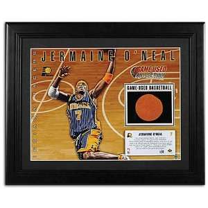   Pacers Upper Deck Game Used Basketball Collectible