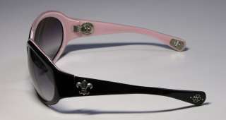   HEARTS ORBI BLACK/PINK FRAME GRAY LENS SUNGLASS WOMENS/LADIES SPECIAL