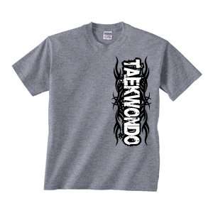  Taekwondo   TKD Vertical   Short Sleeve T shirt Clothing