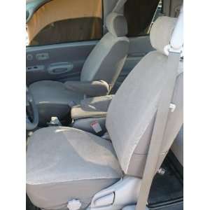   Bucket Seats with Manual Controls, Gray Waterproof Endura with Velour