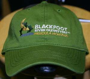 Blackfoot River Outfitters Logo Baseball Cap Hat  