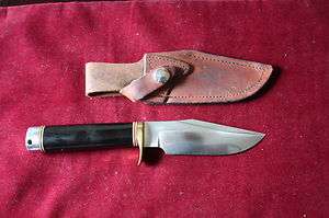 Blackjack Trailguide Knife Effingham,IL U.S.A Micarta  