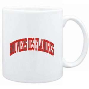 Mug White  Bouviers Des Flandres ATHLETIC APPLIQUE / EMBROIDERY 