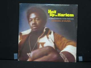 Edwin Starr Hell Up In Harlem LP Blacksploitation NM  